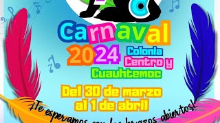 1Carnaval Cocoyoc 2024 con la Banda skandalosa de Ozumba tocando el tradicional son del chinelo 10 [upl. by Chiles]