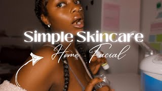 My simple but effective Facial Skincare Routine [upl. by Eibbil]