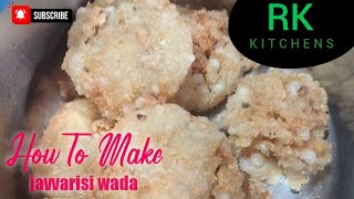 javvarisi wada recipe tamil by RK Kitchens [upl. by Brest]