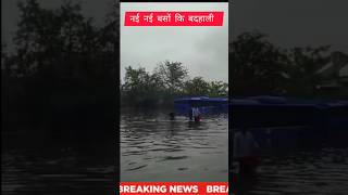 dtc बसे जलमग्न दिल्ली परिवहन IP डिपो में बाढ़ latestnews viral waterlogging trending [upl. by Celestyn828]