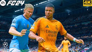 FC 24  Real Madrid Vs Manchester City  Ft Mbappe UEFA UCL 2425 FINAL Match   4K60 HDR [upl. by Lleira]