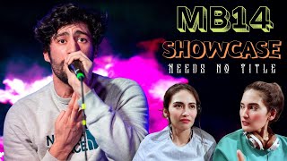 Reacting to MB14 Showcase  Needs no Title  He may be the GOAT in beatbox 🤯♥️ [upl. by Anadroj557]