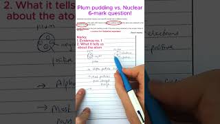 Plum pudding vs Nuclear model  GCSE Physics [upl. by Karas]