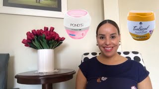 SKIN CARE🧴CREMAS BLANQUEADORAS PONDS Y TEATRICAL [upl. by Joanna]