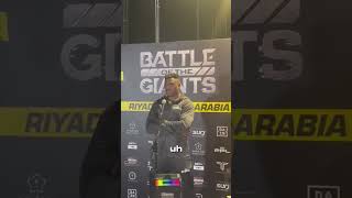 The Game Plan Navigating the Path to Victory Ngannous post fight itw pfl mma battleofthegiants [upl. by Ykcul]