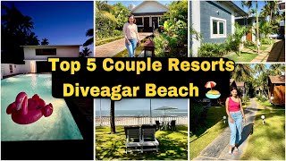 Top 5 Couple resorts in Diveagar  Couple Friendly resort in Diveagar  Best beach near Pune [upl. by Enelrae347]