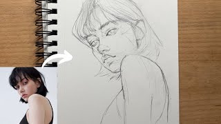 Draw with Me ✍️ 20min Line Drawing Session [upl. by Auroora]