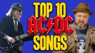 Top 10 AC  DC Songs  Marty Schwartz [upl. by Letsyrc534]