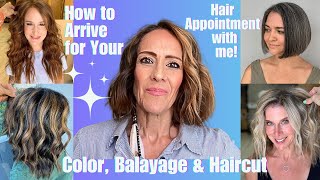 Hair Appointment  How to Arrive for your Color or Cut appointment [upl. by Willetta290]