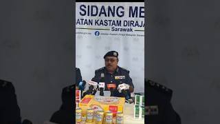 Rampasan Rokok dan minuman keras  Kastam Sarawak [upl. by Alie]