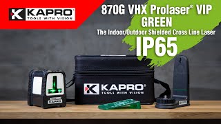 Kapro 870G VHX Prolaser VIP [upl. by Glen745]