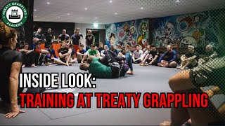 Inside Look Training At Treaty Grappling [upl. by Htebzil]