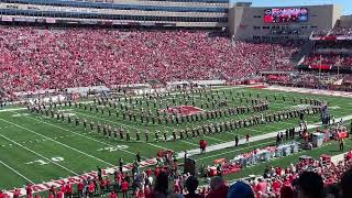 UW Badger Band Pregame [upl. by Aikam]