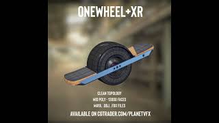 OneWheelXR 3d Model Available to download [upl. by Ringo82]