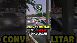 CONVOY MILITAR del General en Culiacán shorts culiacan seguridadpública [upl. by Iggep]