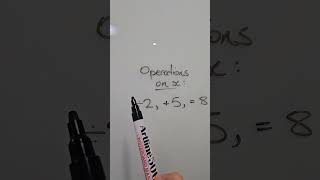 Teacher tip on a nice way to solve a linear 2step equation [upl. by Ahsinrad157]