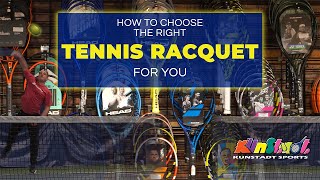 How to choose a Tennis Racquet [upl. by Larimore]