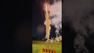 Testing 10Shot Roman Candles 🧨 Pyramid Candle Pack  Sky Bacon Fireworks [upl. by Naziaf]