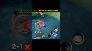 Esmeralda tutorial skill combo ✅😱 [upl. by Neo]