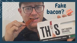 THIS ISNT BACON REVIEW  Fake Bacon 🥓 [upl. by Belita538]