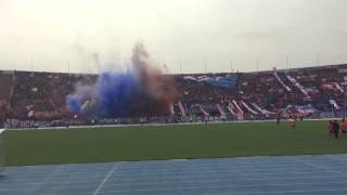 Banderazo de la U en la previa del superclásico [upl. by Kcirederf]