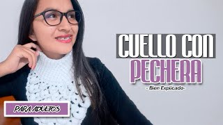 CUELLOS TEJIDOS A CROCHET PARA MUJER fáciles ✅ [upl. by Egiedan]