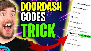 NEW Doordash Promo Code 2023 TRICK for Existing  New Users  UNLIMITED CREDITS [upl. by Aiva]