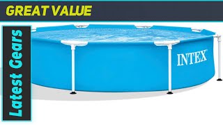 INTEX 28205EH Metal Frame Pool Easy Summer Fun [upl. by Mariano25]