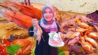 Menu boffee seafood 🦞 nak makan banyak mana pun buleh เนื้อลุยไฟ 9 ควันฉุย [upl. by Fidelia]