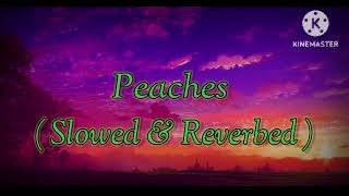 Peaches Justin Bieber  Slowed and Reverbed [upl. by Acinot280]