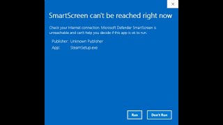 So beheben Sie “Windows Smartscreen kann nicht erreicht werden” [upl. by Gebler746]