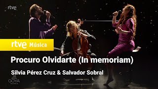 Silvia Pérez Cruz amp Salvador Sobral  quotProcuro olvidartequot In memoriam  Premios Goya 2024 [upl. by Ner]