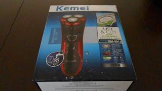 Kemei 9013 Electric Shaver Review [upl. by Gardell]