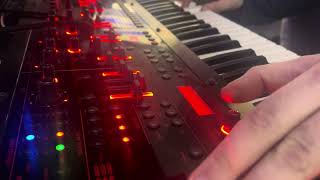 DELICIOSO  Title Track Theme  Roland JDXA w anlg chorus amp delay Depechey [upl. by Desiri359]