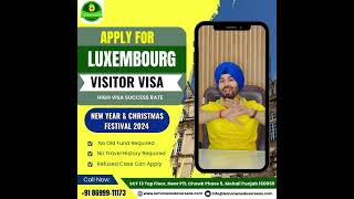 Apply For Luxembourg Tourist Visa On the Basis Christmas amp New Year [upl. by Minette380]