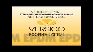 VersiGard EPDM System Installation amp Common Details Instructional Video [upl. by Ruffi729]