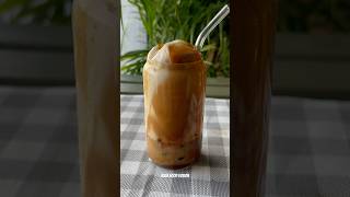 Caramel cold coffee Recipe iqrafoodfusion shorts viralshorts [upl. by Bencion]