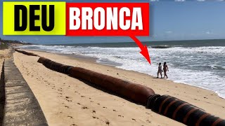 Engorda da praia atualização [upl. by Okin]