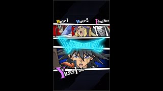 Yugioh Duel Links  Yusei Fudo Vs 3 Boss x Paradox Aporia and ZONE [upl. by Marucci602]