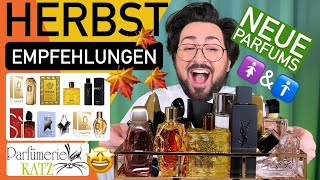 NEUE Parfums 🔥 Herbst Empfehlungen 🙌 Parfümerie Katz hat die beste Auswahl 🤩 [upl. by Oniluap]