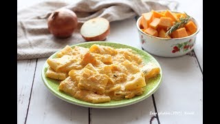 Paccheri con crema di zucca🎃 Ricetta facile e gustosa [upl. by Nymrak]