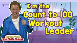 Count to 100 Workout Leader  Jack Hartmann [upl. by Ayahs]