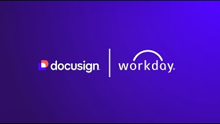 Docusign for Workday [upl. by Iow]