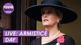 LIVE Sophie Duchess of Edinburgh Attends Armistice Day Service in Staffordshire [upl. by Akierdna]