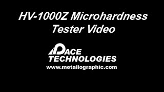 HV1000Z Microhardness Tester [upl. by Ronni912]