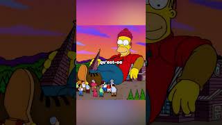 Homère est devenu un géant 😨👀 simpsons dessinanimé lessimpson [upl. by Monjo983]