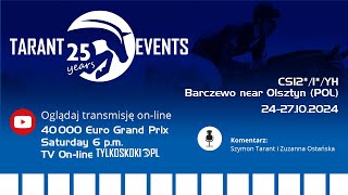 CSI Barczewo 🔴 🏇 25 years Tarant Events Grand Prix 26102024 [upl. by Erdnaid675]