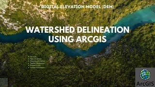 Watershed Delineation using ArcGIS Part01 [upl. by Agace]