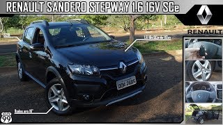 RENAULT SANDERO STEPWAY 16 16V SCe  Detalhes e falhas do modelo [upl. by Behlke14]