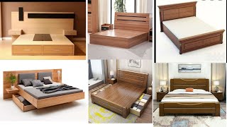 Top Wooden Frame Bed Design Ideas Latest Wooden Bed Designs [upl. by Duvall18]